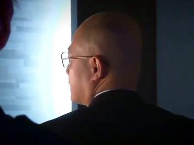 Wearing latex as she gets stuffed by two hard pricks