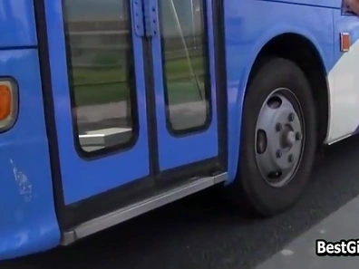 Passionate Asian Student Torn Apart by Teens' Wild Sex Party On The Bus