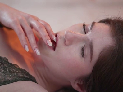 Stunning Pink Pussy Quivers Sensually Around Thick Hard Cock