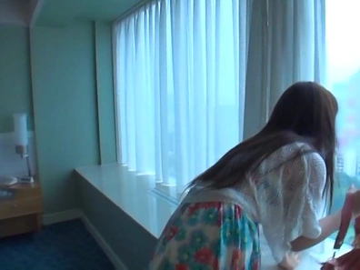 Charming Japanese AV babe enjoys deep penetration