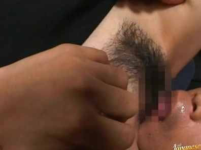 Hot Asian model in hot bukkake