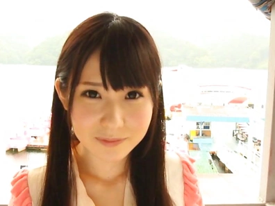 Long-hared girl Rin Suzune sucks big cock and gets pounded on pov