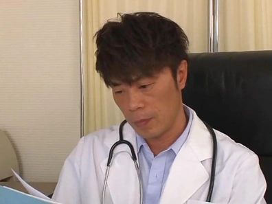 Juicy hottie An Anno has sex with two guys gets her head and pussy banged