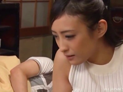 Japanese chick enjoys while getting fucked by her horny boyfriend