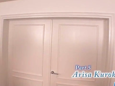 Busty Arisa Kuroki Takes Multiple Cocks In Mind Blowing Gangbang Action