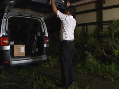 Sexy Teen In A Swimsuit Swallows His Cock And His Cum