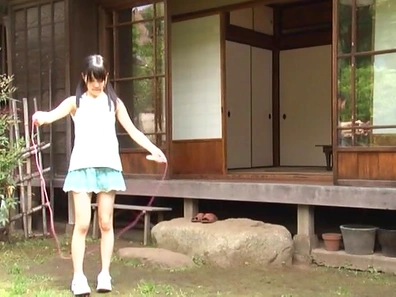 Pigtailed Japanese teen Marin Aon and old nasty dude