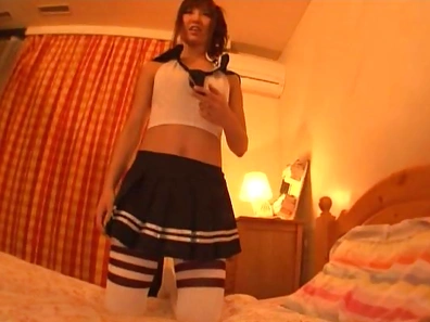 Japanese AV Model is a nice teen in hardcore action