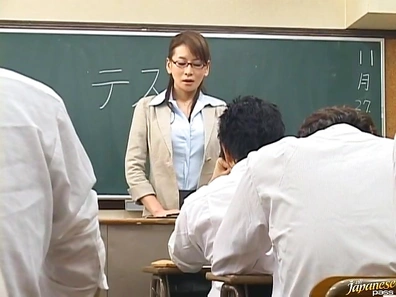 Rei Kitajima Sexy Asian teacher