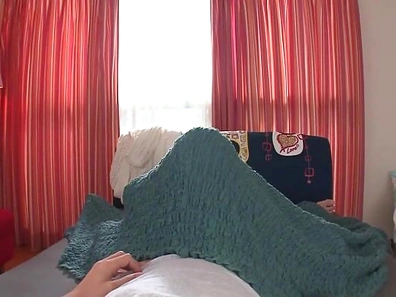 Ichika Kanhata, insolent Asian babe enjoys giving a deep throat blowjob