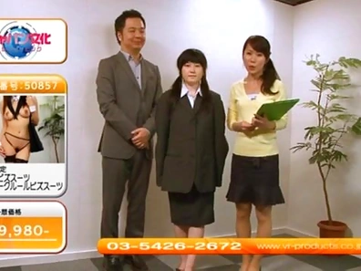 Beautiful Japanese hoes fucking on tv show