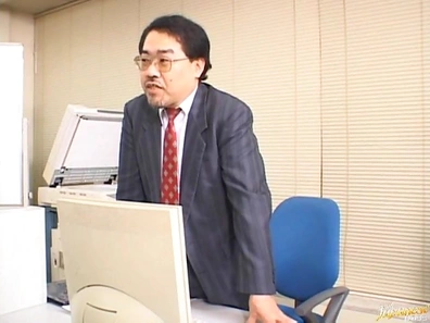 Japanese girl gets some hardcore sex action