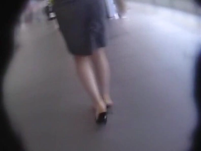 Shy Japanese milf gets her boobs and pussy invaded in public