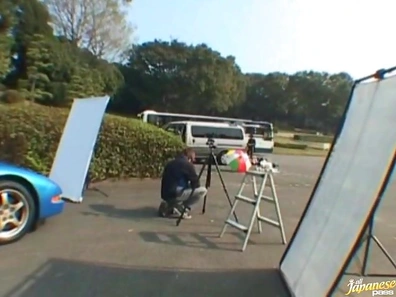 Runa Tsukioka is a Japanese doll who is a hot race queen