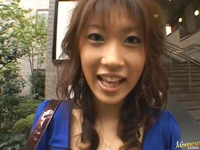 Hinano Asian beauty gets many upskirt shots in public