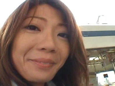 Juri Wakatsuki Lovely Asian model enjoys public sex