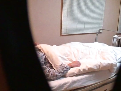 Two horny Tokyo nurses go for their patient´s dick in a mff action