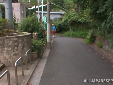 Public Restroom Pleasure: Nanako Mori Gets Fucked Hardly By Stranger